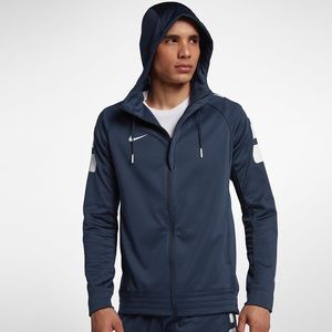 Nike mens threma elite basketball zip up hoodie
